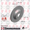 ZIMMERMANN Brzdový kotúč 100.3329.20 ZIMMERMANN Brzdový kotúč 100.3329.20