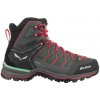 Salewa Dámske topánky Mountain Trainer Lite Mid GTX feld green/fluo coral Salewa Dámske topánky Mountain Trainer Lite Mid GTX feld green/fluo coral