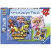 Ravensburger 093694 Tlapková Patrola Chlupatí hrdinové 3 x 49 dielov Ravensburger 093694 Tlapková Patrola Chlupatí hrdinové 3 x 49 dielov