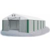 Skladový stan 5x10x2,5m strecha PVC 560g/m2 boky PVC 500g/m2 konštrukcie ZIMA PLUS Bílá Zelená Šedá Skladový stan 5x10x2,5m strecha PVC 560g/m2 boky PVC 500g/m2 konštrukcie ZIMA PLUS Bílá Zelená Šedá