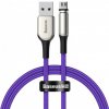 Baseus Zinc magnetický kábel USB / Micro USB 2A 1m, fialový (CAMXC-H05) Baseus Zinc magnetický kábel USB / Micro USB 2A 1m, fialový (CAMXC-H05)
