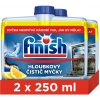 Finish čistič umývačky riadu lemon 2x250ml Finish čistič umývačky riadu lemon 2x250ml