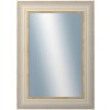 DANTIK - Zrkadlo v rámu, rozmer s rámom 50x70 cm z lišty GREECE biela (2639) DANTIK - Zrkadlo v rámu, rozmer s rámom 50x70 cm z lišty GREECE biela (2639)