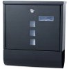 Poštová schránka s priehradkou na noviny Verk Group čierna Poštová schránka s priehradkou na noviny Verk Group čierna