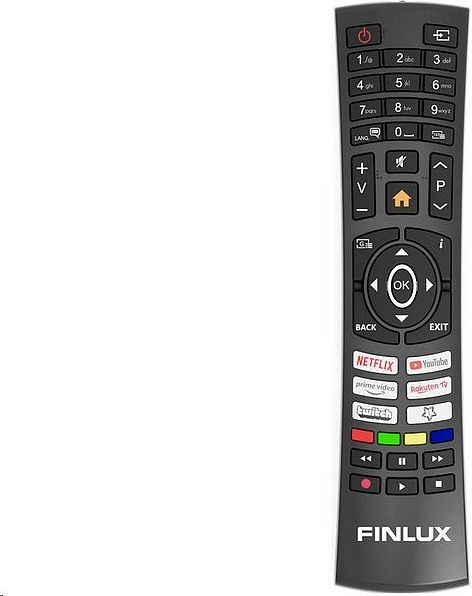 Diaľkový ovládač Finlux RC4590 NETFLIX