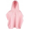 Vlnka Detské bavlnené pončo s kapucňou zajac ružová veľkosti oblečenia M Vlnka Detské bavlnené pončo s kapucňou zajac ružová veľkosti oblečenia M