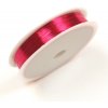 Medený drôt 0,3mm, návin:26m fuksia (hrúbka 0,3mm) Medený drôt 0,3mm, návin:26m fuksia (hrúbka 0,3mm)