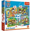 Trefl Trefl Puzzle 4v1 - Prázdniny Paw Patrol / Viacom PAW Patrol Trefl Trefl Puzzle 4v1 - Prázdniny Paw Patrol / Viacom PAW Patrol