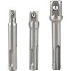 EXTOL PREMIUM súprava adaptérov SDS+ pre hlavice 1/4