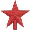 MagicHome OzdobaVianoce 1 ks 20 cm hviezda červená na vianočný stromček MagicHome OzdobaVianoce 1 ks 20 cm hviezda červená na vianočný stromček