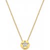 Hot Diamonds Pozlátený náhrdelník s diamantom a topazmi Jac Jossa Soul DP919 (retiazka, prívesok) Hot Diamonds Pozlátený náhrdelník s diamantom a topazmi Jac Jossa Soul DP919 (retiazka, prívesok)