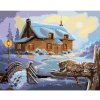 Diamondi Diamantové maľovanie - MÝVAL A DOM V ZIME (D. RUSTY RUST) Rámovanie: vypnuté plátno na rám, Rozmer: 40x50 cm Diamondi Diamantové maľovanie - MÝVAL A DOM V ZIME (D. RUSTY RUST) Rámovanie: vypnuté plátno na rám, Rozmer: 40x50 cm