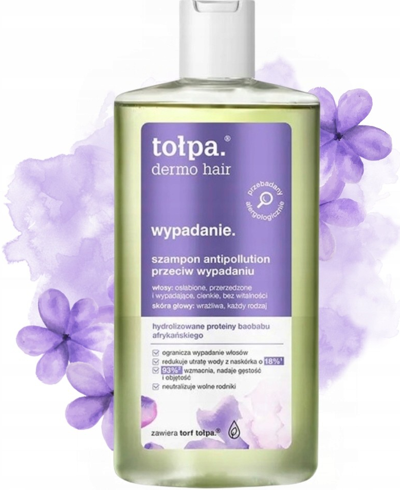 Tołpa Dermo Hair šampón proti vypadávaniu vlasov 250 ml