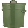 Ib Laursen Plechový vedro s vekom Green 5 l Ib Laursen Plechový vedro s vekom Green 5 l
