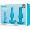 Tréningová sada Anal Education Set Blue b-Vibe Tréningová sada Anal Education Set Blue b-Vibe