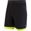 Sensor pánske bežecké kraťasy TRAIL reflex žltá čierna