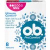 O.B. Ultimate Comfort Mini tampon 8 ks