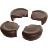 Penové krytky na rohy zaoblené, PCR1349P, 4ks hnedé, rozmer 9 x 4 cm , Impol Trade Penové krytky na rohy zaoblené, PCR1349P, 4ks hnedé, rozmer 9 x 4 cm , Impol Trade