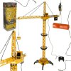 KX9849 RC dialkovo ovládaný stavebný žeriav s hákom 4CH 128cm KX9849 RC dialkovo ovládaný stavebný žeriav s hákom 4CH 128cm