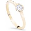 Cutie Jewellery Minimalistický prsteň zo žltého zlata Z8004-10-X-1 61 mm Cutie Jewellery Minimalistický prsteň zo žltého zlata Z8004-10-X-1 61 mm