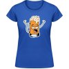 Akciové Dámske Tričko Soft-Style Gildan - Dizajn - Ilustrácia pivný pohár - Royal Blue - XXL - Dámske Akciové Dámske Tričko Soft-Style Gildan - Dizajn - Ilustrácia pivný pohár - Royal Blue - XXL - Dámske