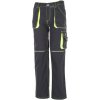 Planam BASALT NEON Pracovné nohavice do pása Antracitová Žltá