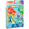 Melissa & Doug Znovunalepiteľné samolepky Modré stopy a Ty Doma