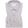 ETERNA Slim fit košeľa Dynamic cotton hnedo modrá Non Iron, Veľkosť 39 ETERNA Slim fit košeľa Dynamic cotton hnedo modrá Non Iron, Veľkosť 39