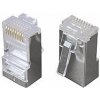 Konektor RJ45 8pin cat5E tienená lanko (SOLARIX) Konektor RJ45 8pin cat5E tienená lanko (SOLARIX)