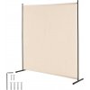 SucceBuy Paraván béžový 1,8M Jeden panel Kancelársky displej Oxfordská tkanina SucceBuy Paraván béžový 1,8M Jeden panel Kancelársky displej Oxfordská tkanina