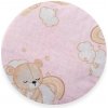 NEW BABY Termofor s višňovými peckami New Baby basic Bear Růžový NEW BABY Termofor s višňovými peckami New Baby basic Bear Růžový