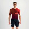 Sportful s krátkym rukávom Bomber červená