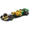 Bburago Bburago - RACE Formula F1, McLaren F1 Team MCL38 (2024), 4 Senna Edition, 1:43 Bburago Bburago - RACE Formula F1, McLaren F1 Team MCL38 (2024), 4 Senna Edition, 1:43