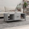 Konferenčný stolík sivý sonoma 102x50x40cm kompozitné drevo-ForU-829322 Konferenčný stolík sivý sonoma 102x50x40cm kompozitné drevo-ForU-829322
