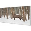 Nástenný panel Jeleň zimné les 100x50 cm Nástenný panel Jeleň zimné les 100x50 cm