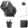 Joyroom JR-TCG18 65W nabíječka do zásuvky 1 x USB-C (britská zástrčka) - černá Joyroom JR-TCG18 65W nabíječka do zásuvky 1 x USB-C (britská zástrčka) - černá