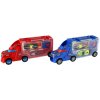 Teddies Auto kamión prepravník + auto 2 ks 28 cm na voľný beh Teddies Auto kamión prepravník + auto 2 ks 28 cm na voľný beh