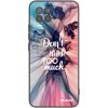 Picasee silikónový čierny obal pre Realme 8 Pro - Nemysli toľko Picasee silikónový čierny obal pre Realme 8 Pro - Nemysli toľko
