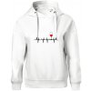 Víno ekg - Oversized mikina dámská Moon - kratšia + širšia - XL ( Biela ) Víno ekg - Oversized mikina dámská Moon - kratšia + širšia - XL ( Biela )