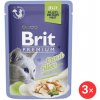 Brit Premium Cat Delicate Fillets in Jelly with Trout 3 x 85 g