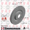 Brzdový kotúč ZIMMERMANN 100.3332.52 Brzdový kotúč ZIMMERMANN 100.3332.52