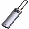 BASEUS adaptér HUB 8 v 1 Type C D CAHUB-CV0G sivý BASEUS adaptér HUB 8 v 1 Type C D CAHUB-CV0G sivý