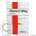 Generica VITAMÍN E 100MG 50 kapslí