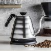 HARIO Buono Electric Kettle čierny 0,8 l - elektrická kanvica z nerezovej ocele HARIO Buono Electric Kettle čierny 0,8 l - elektrická kanvica z nerezovej ocele