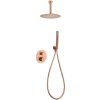 Imex PIAMONTE termostatický podomietkový sprchový set kartáčované ružové zlato GTP059/ORC Imex PIAMONTE termostatický podomietkový sprchový set kartáčované ružové zlato GTP059/ORC