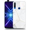 Picasee silikónový čierny obal pre Honor 9X - White tile Picasee silikónový čierny obal pre Honor 9X - White tile