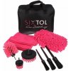 Sada na čištění aut Sixtol Car Detailing Pink 9, 9 ks (SX1212) Sada na čištění aut Sixtol Car Detailing Pink 9, 9 ks (SX1212)