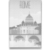 Vymalujsisam.sk Bodkovanie - Rím, Taliansko (2) Farba: Červená, Veľkosť: 40x60cm, Rám: Na plastovej doske Vymalujsisam.sk Bodkovanie - Rím, Taliansko (2) Farba: Červená, Veľkosť: 40x60cm, Rám: Na plastovej doske