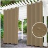 Mondo Italia Záhradný záves do altánku na krúžkoch MIG21 tmavobéžový Béžová 155x240 cm Mondo Italia Záhradný záves do altánku na krúžkoch MIG21 tmavobéžový Béžová 155x240 cm
