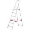 HIHGER L-ALU-6 skladacie hliníkové schodíky 6 stupňové, 125kg HIHGER L-ALU-6 skladacie hliníkové schodíky 6 stupňové, 125kg
